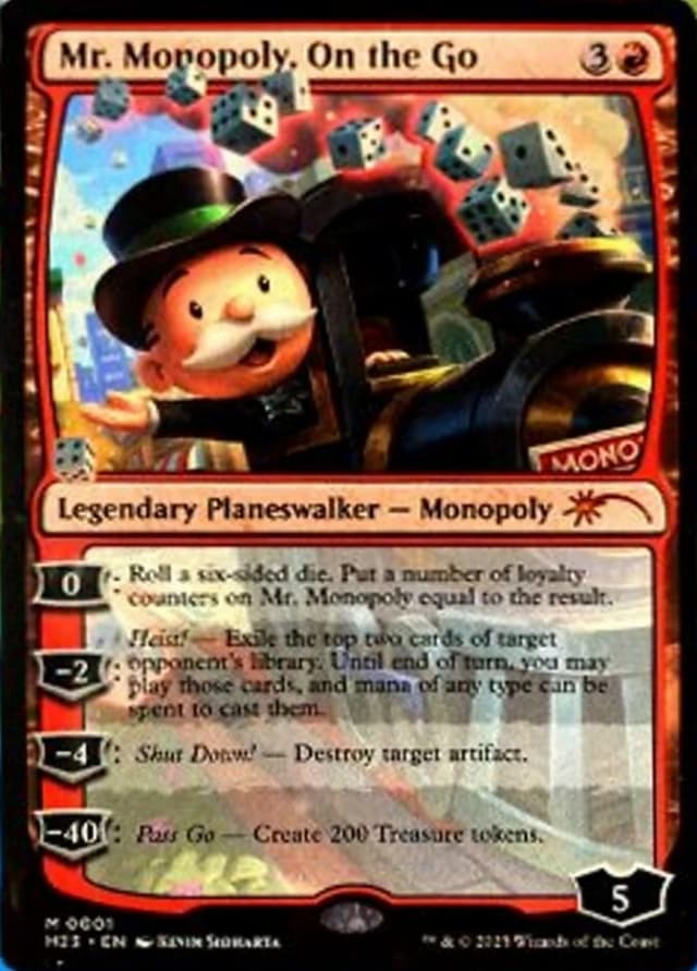 Mr. Monopoly, On the Go image