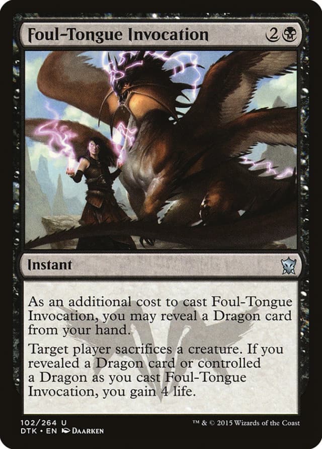 Foul-Tongue Invocation image