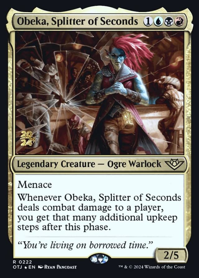 Obeka, Splitter of Seconds image