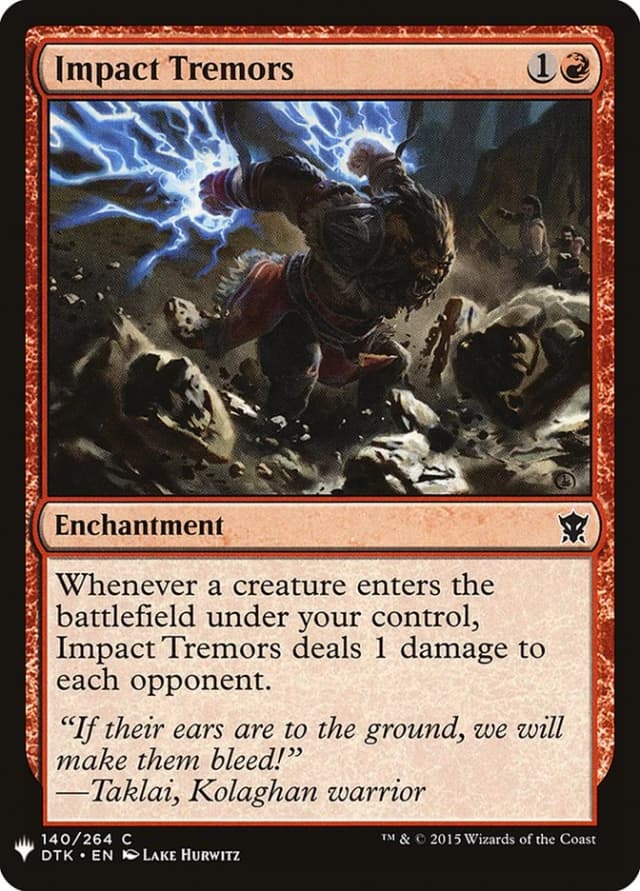 Impact Tremors image