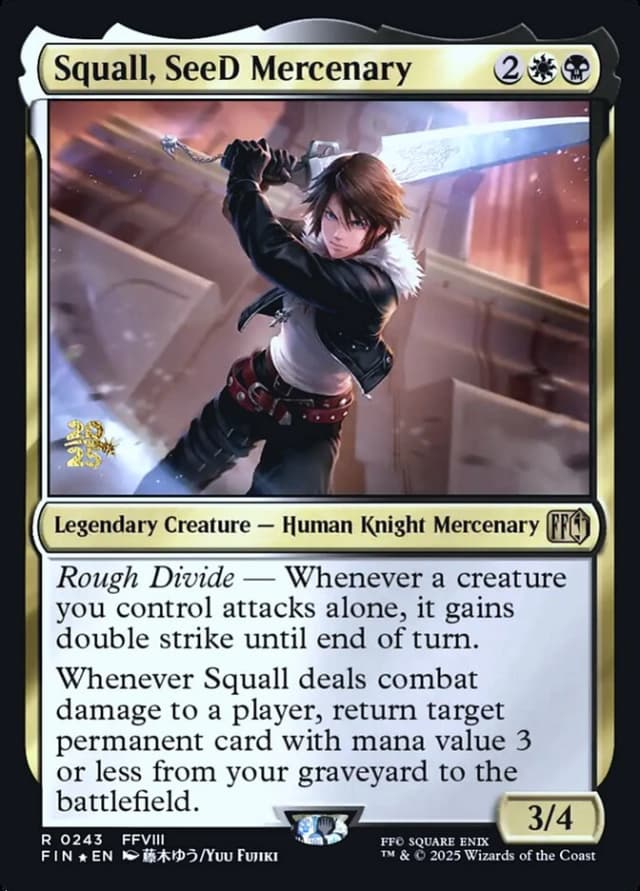 Squall, SeeD Mercenary image