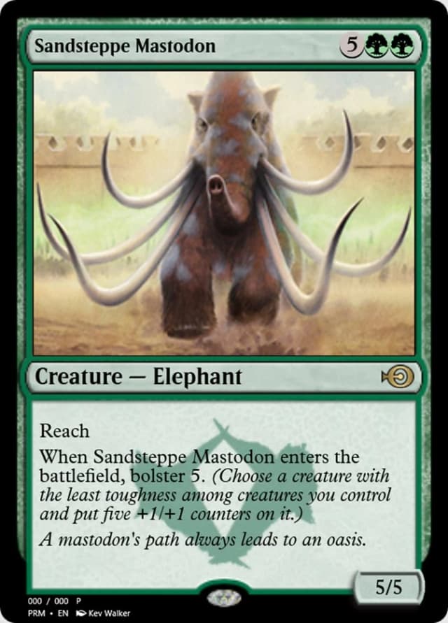 Sandsteppe Mastodon image