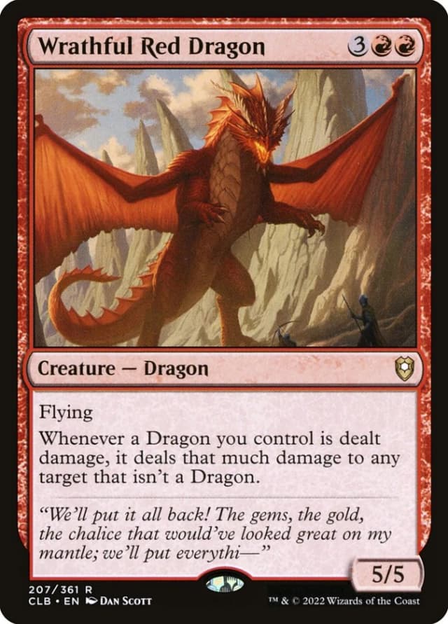 Wrathful Red Dragon image