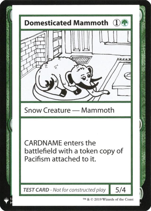 Domesticated Mammoth image