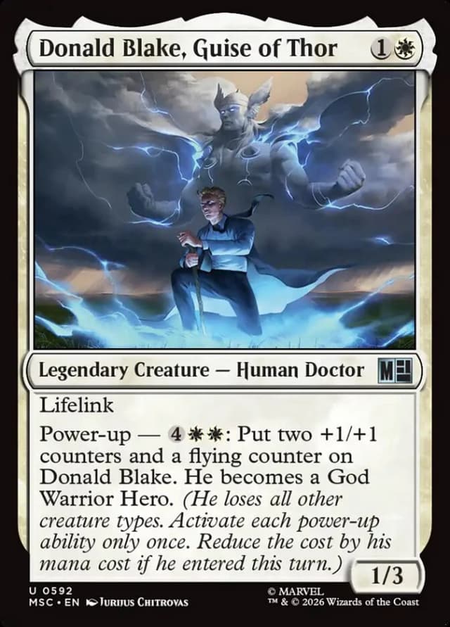 Donald Blake, Guise of Thor image