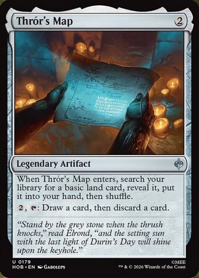 Thrór's Map image