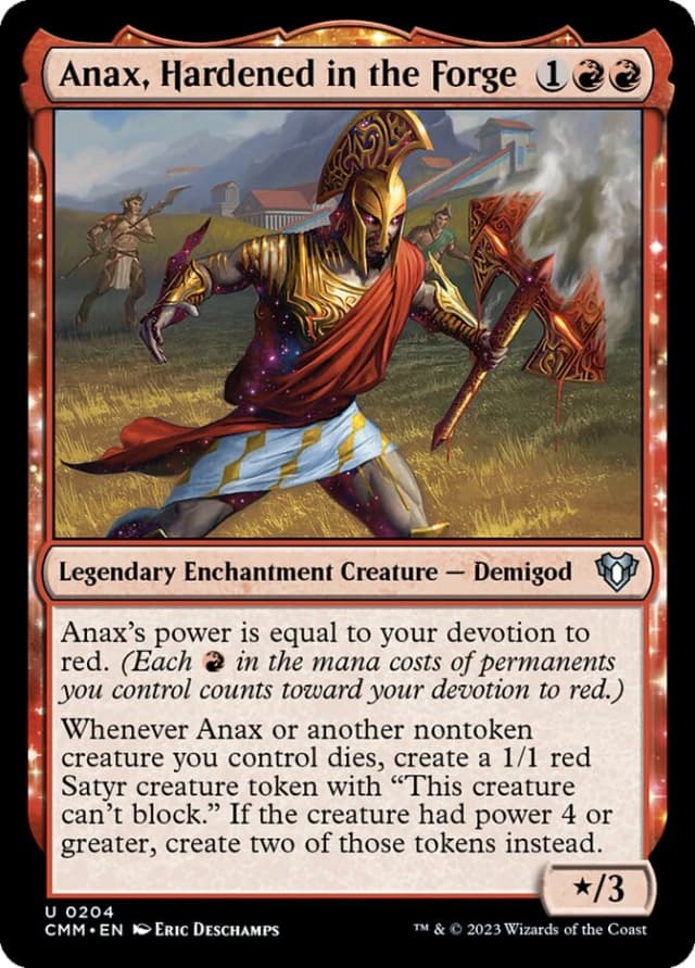 Anax, Hardened in the Forge image