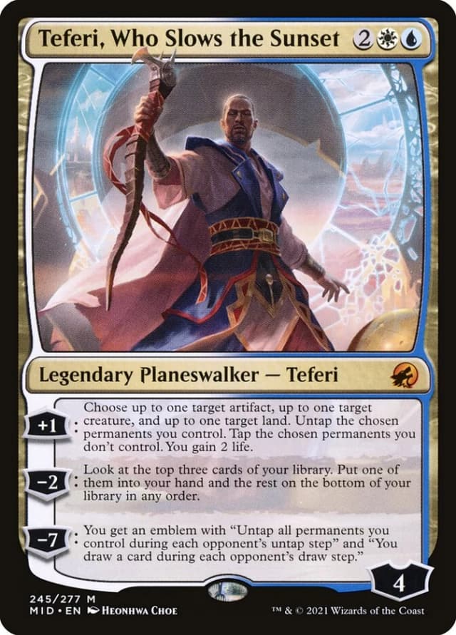 Teferi, Who Slows the Sunset image