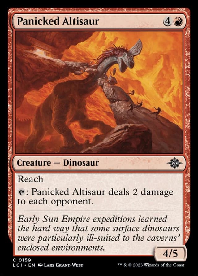 Panicked Altisaur image