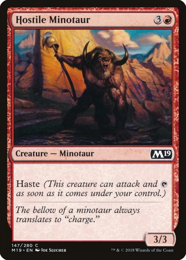 Hostile Minotaur image