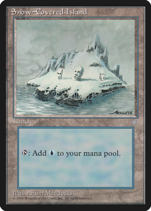 Snow-Covered Island image