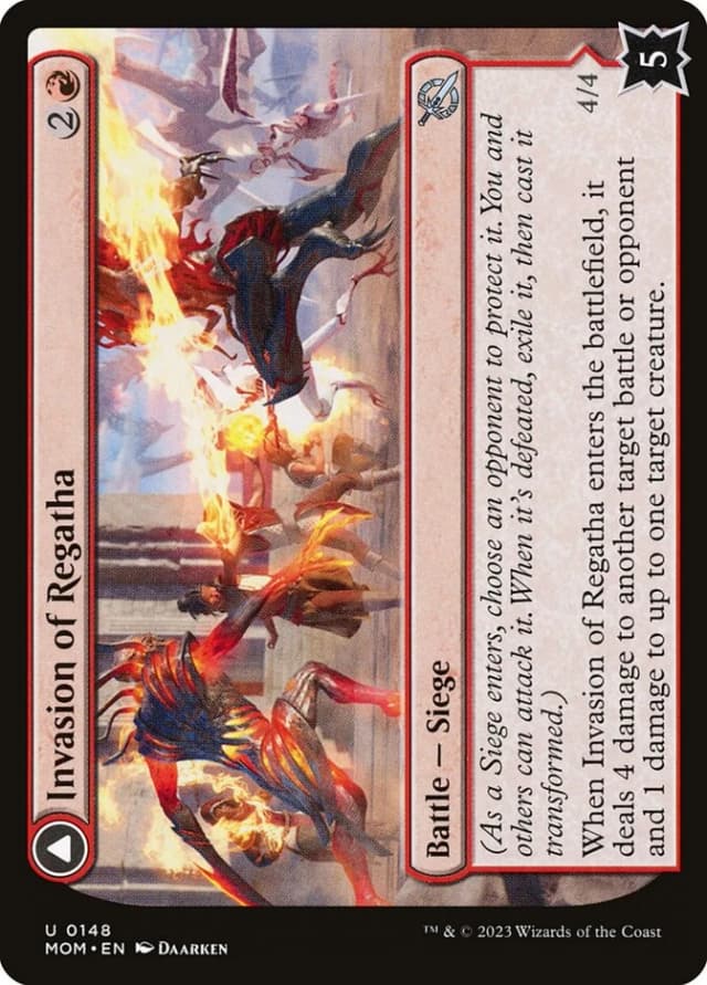 Invasion of Regatha // Disciples of the Inferno image