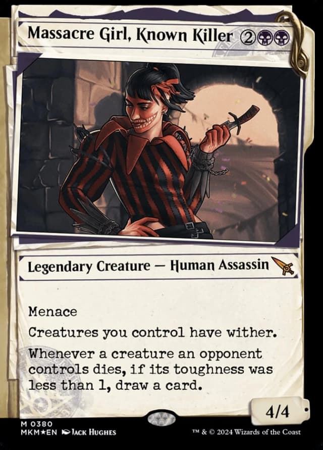 Massacre Girl, Known Killer image