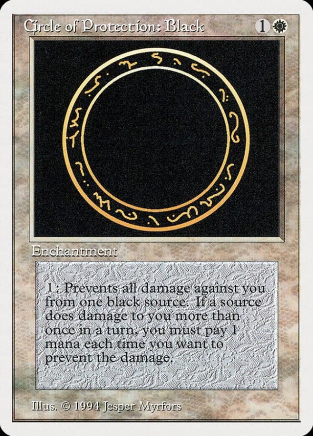 Circle of Protection: Black image