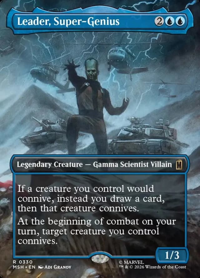 Leader, Super-Genius image
