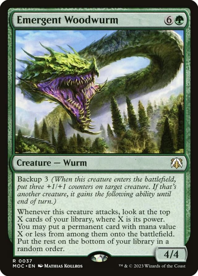 Emergent Woodwurm image