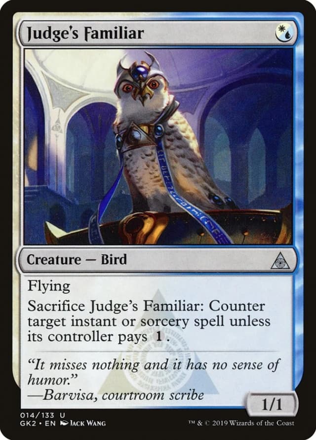 Judge's Familiar image
