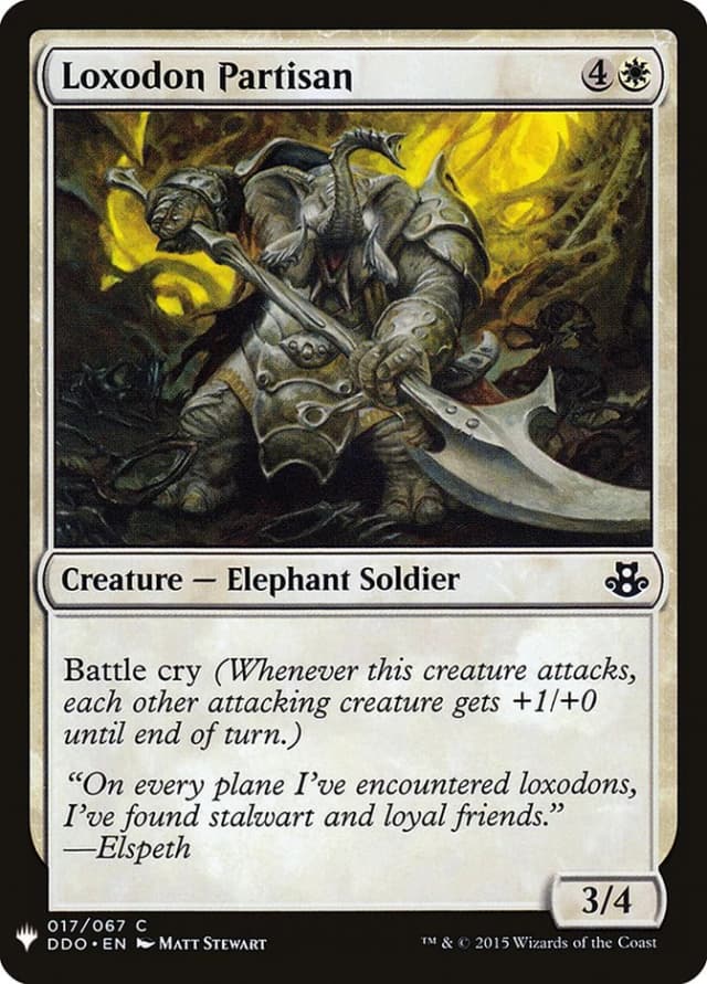 Loxodon Partisan image