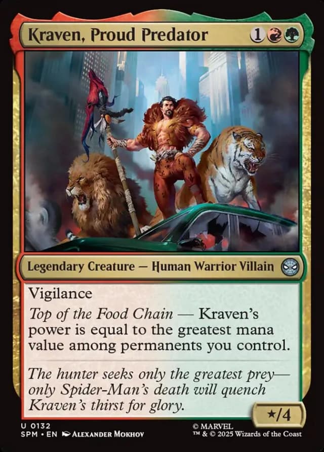 Kraven, Proud Predator image