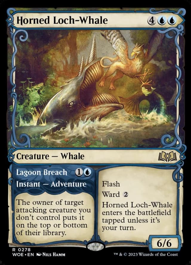 Horned Loch-Whale // Lagoon Breach image
