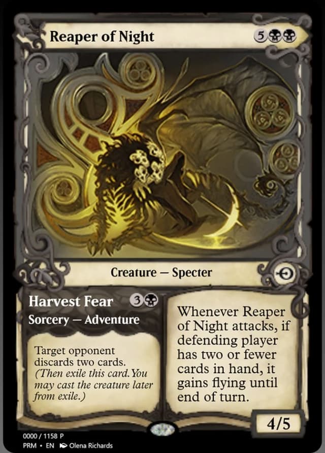Reaper of Night // Harvest Fear image