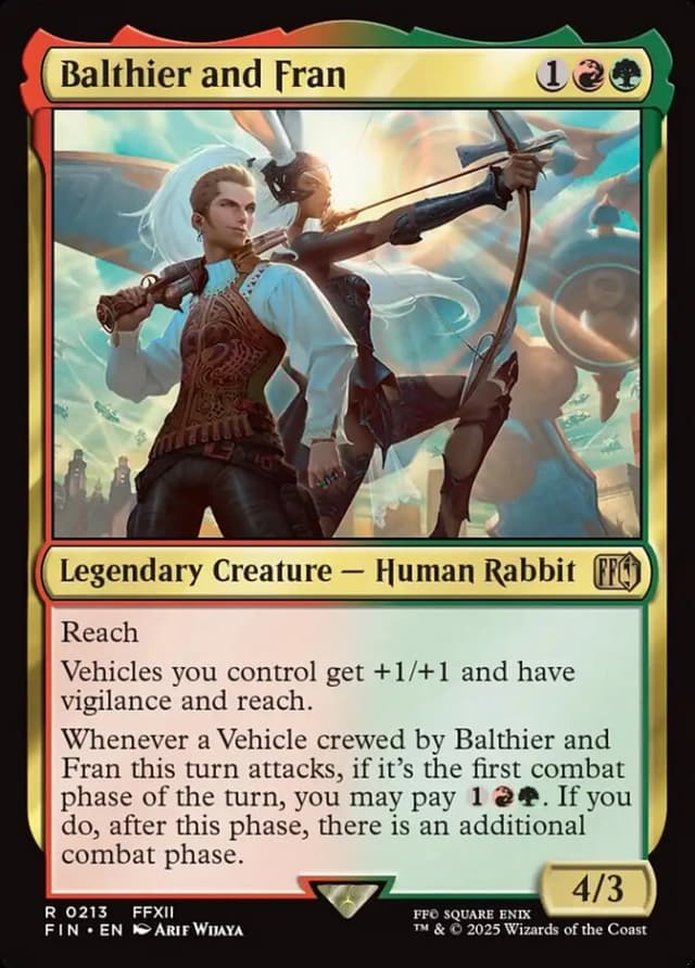 Balthier and Fran image