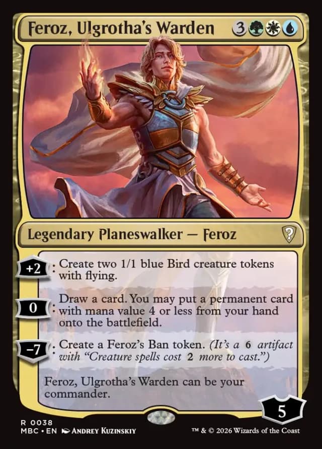 Feroz, Ulgrotha's Warden image