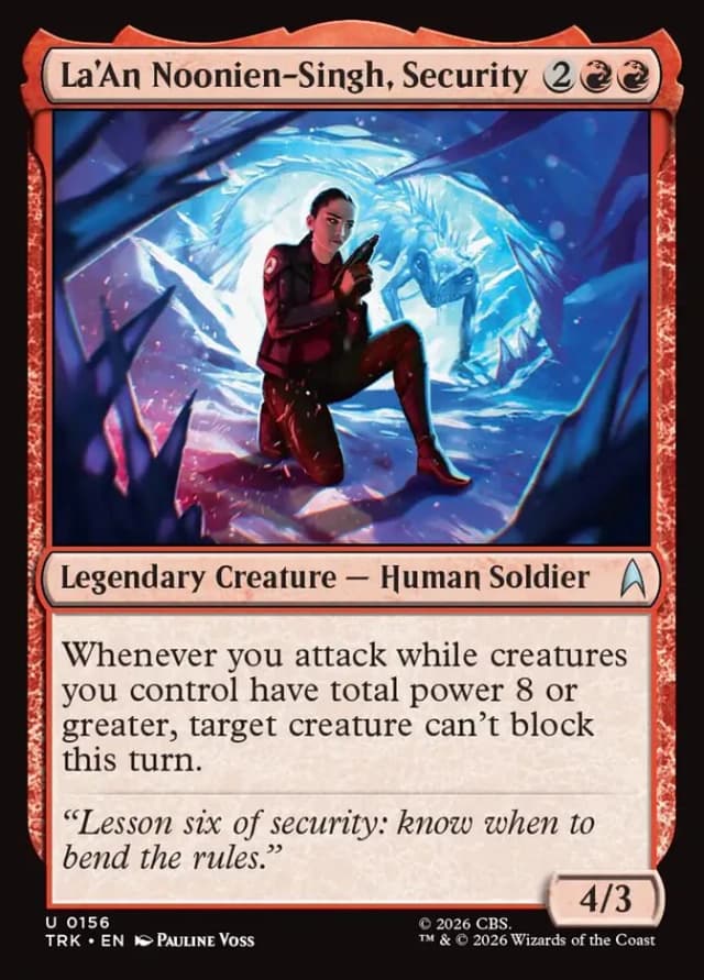 La'An Noonien-Singh, Security image