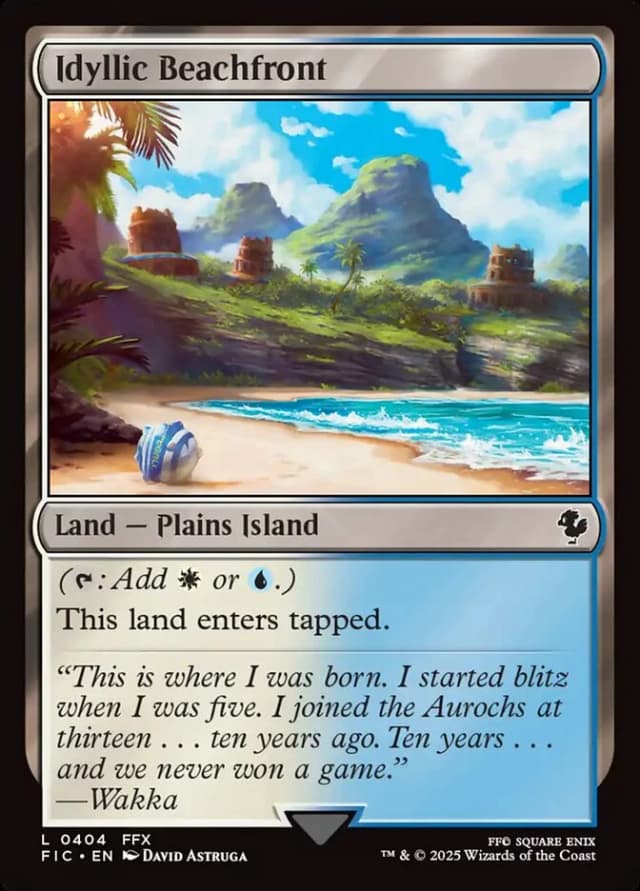 Idyllic Beachfront image