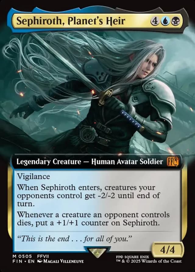 Sephiroth, Planet's Heir image