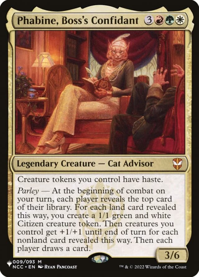 Phabine, Boss's Confidant image