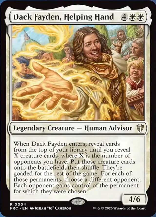Dack Fayden, Helping Hand image