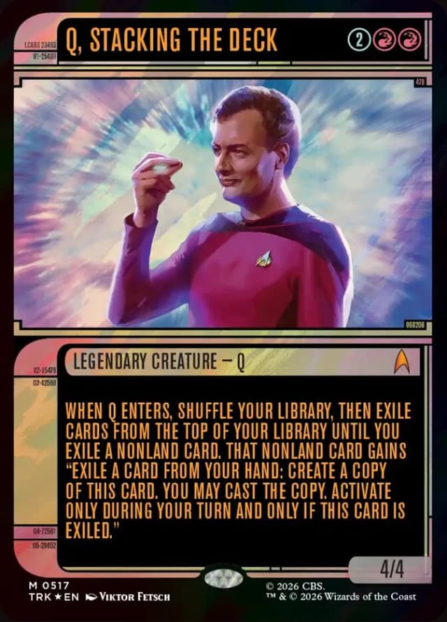 Q, Stacking the Deck image