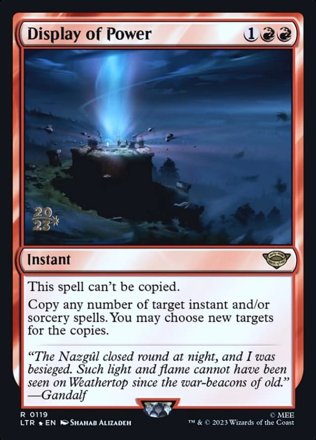 Display of Power image