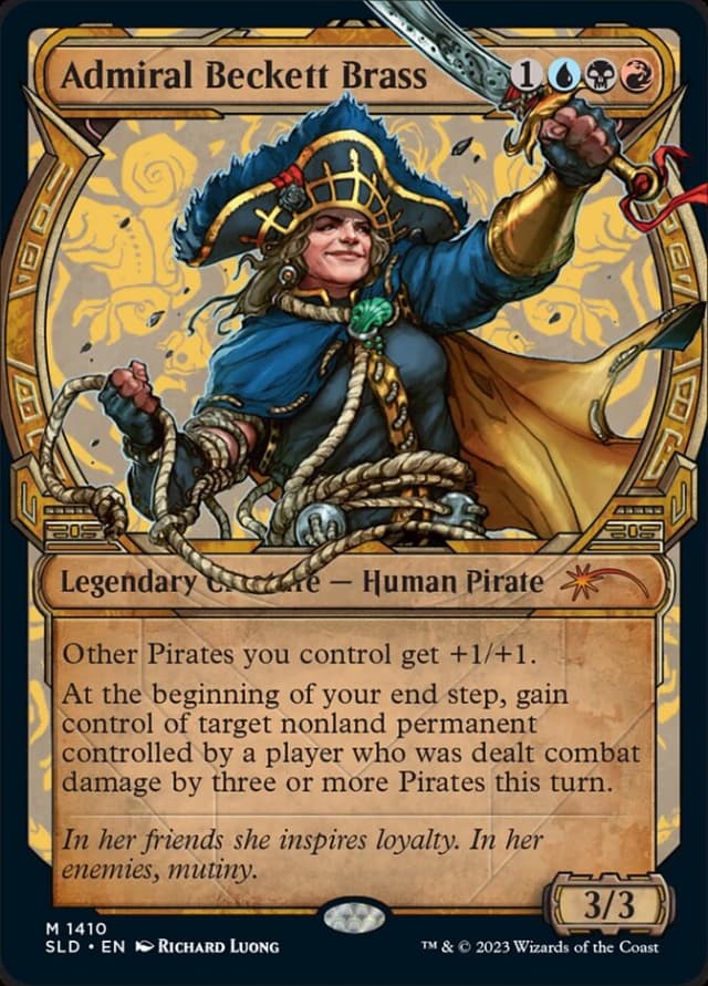 Admiral Beckett Brass image