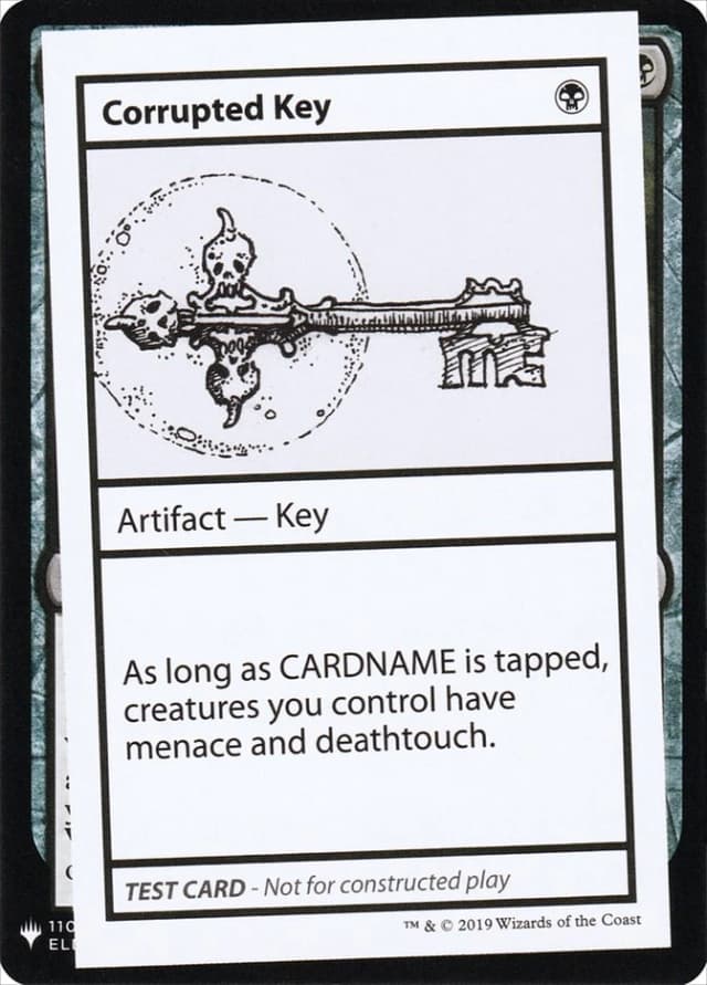 Corrupted Key image