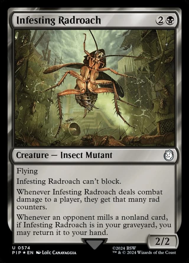 Infesting Radroach image