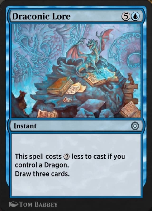 Draconic Lore image