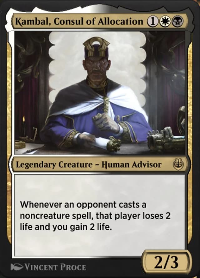 Kambal, Consul of Allocation image