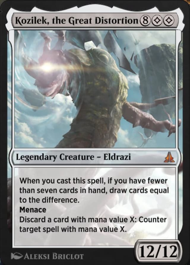 Kozilek, the Great Distortion image