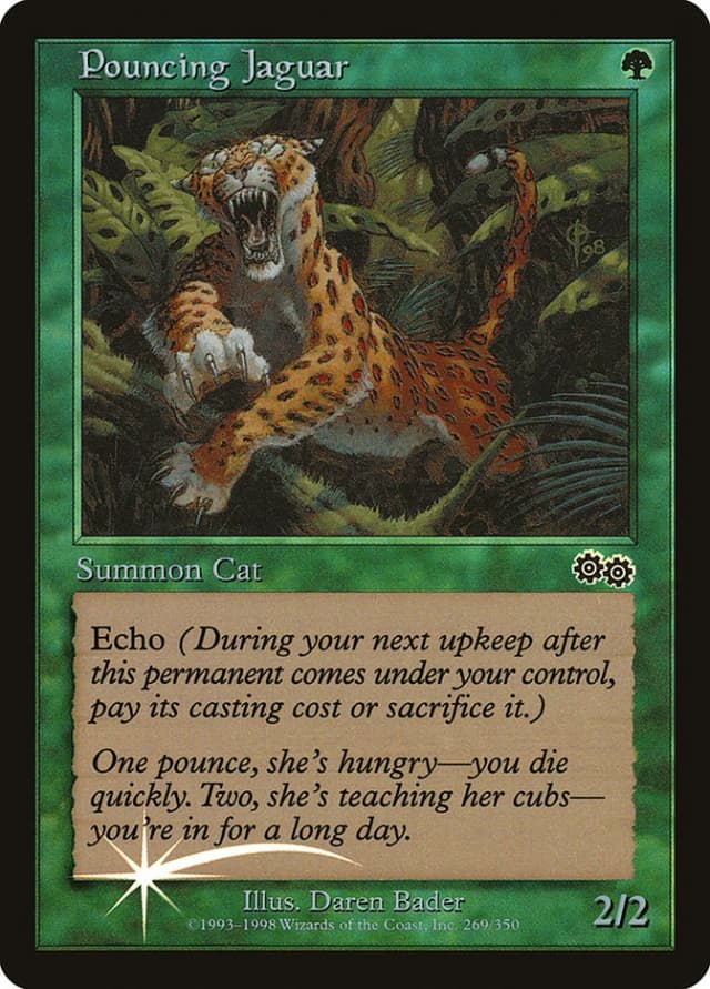 Pouncing Jaguar image
