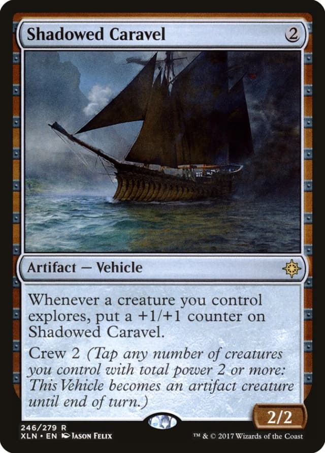 Shadowed Caravel image