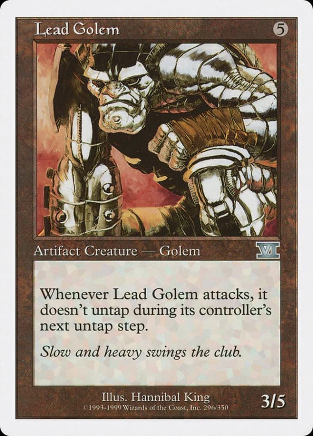 Lead Golem image