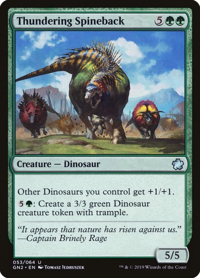 Thundering Spineback image