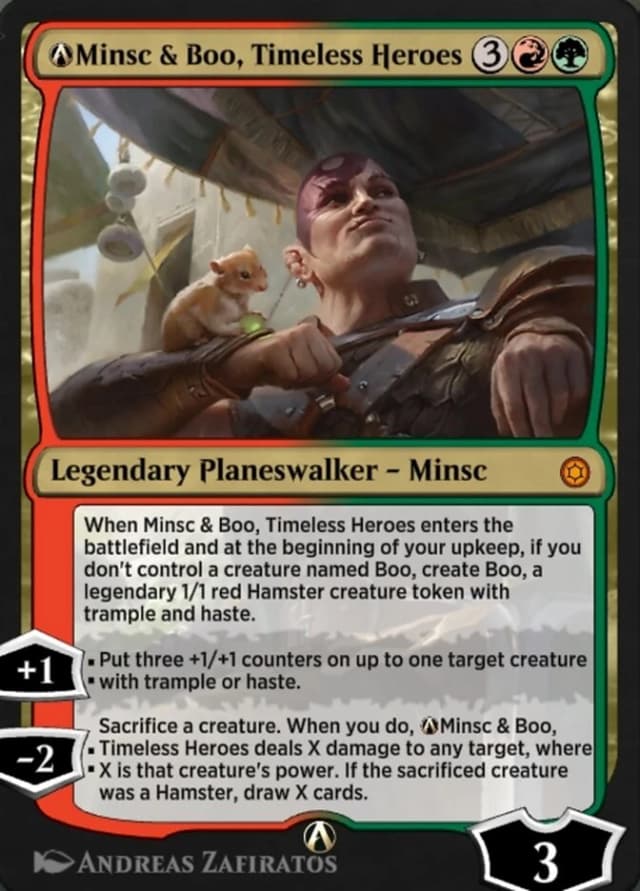 A-Minsc & Boo, Timeless Heroes image