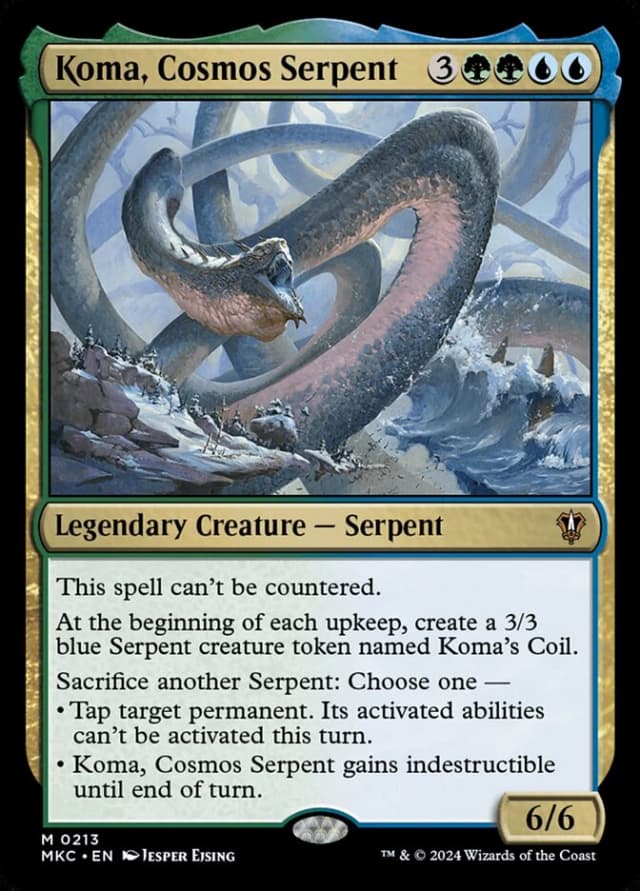 Koma, Cosmos Serpent image