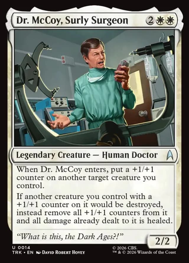 Dr. McCoy, Surly Surgeon image