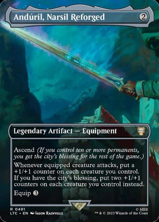 Andúril, Narsil Reforged image
