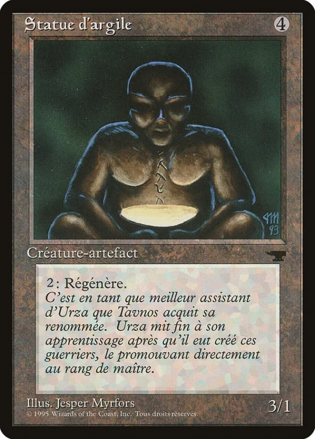 Clay Statue image