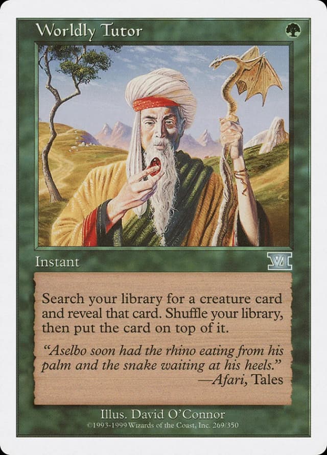 Worldly Tutor image